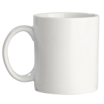 Taza promocional blanca de cerámica especial para sublimación 300ml color blanco segunda vista