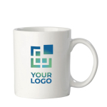 Taza promocional blanca de cerámica especial para sublimación 300ml vista principal