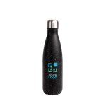 Botella de acero de doble pared con diseño de efecto splash 500ml vista principal