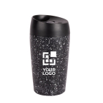 Vaso take away de doble pared y antifugas con estampado 240ml vista principal