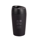 Vaso para llevar personalizado unicolor compatible con cafeteras 240ml vista principal