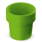 Vasos para café apilable hechos de caña de azúcar en EU 240ml color verde lima