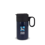 Botella de acero inoxidable con tapa que sirve como taza 250ml vista principal