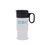 Botella de acero inoxidable con tapa que sirve como taza 300ml vista principal