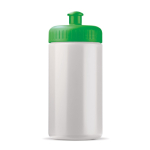 Bidón personalizado de plástico libre de BPA y 100% antigoteo 500ml color verde