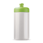 Bidón personalizado de plástico libre de BPA y 100% antigoteo 500ml color verde claro