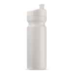 Bidón de plástico libre de BPA y 100% antigoteo 750ml color blanco