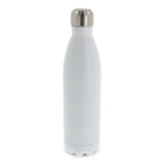 Botella de acero inoxidable de doble pared hermética 750ml color blanco