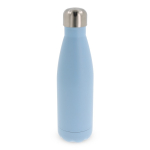 Botella hermética de acero inoxidable en colores pasteles 500ml color azul pastel