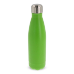 Botella hermética de acero inoxidable en varios colores 500ml color verde lima