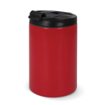 Vaso take away antifugas de acero inoxidable a colores de 200ml color rojo