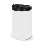 Vaso take away antifugas de acero inoxidable a colores de 200ml color blanco