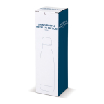 Botella de acero inoxidable de colores metalizados 500ml color negro sexta vista
