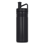 Bidón deportivo con diseño TopActive de tapón ergonómico 500ml color negro