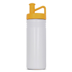 Bidón deportivo con diseño TopActive de tapón ergonómico 500ml color amarillo