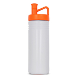 Bidón deportivo con diseño TopActive de tapón ergonómico 500ml color naranja