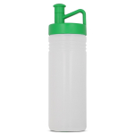Bidón deportivo con diseño TopActive de tapón ergonómico 500ml color verde transparente