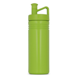 Bidón deportivo con diseño TopActive de tapón ergonómico 500ml color verde lima