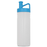 Bidón deportivo con diseño TopActive de tapón ergonómico 500ml color azul claro transparente