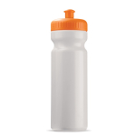 Bidón deportivo de plástico orgánico y hecho en EU 750ml color naranja