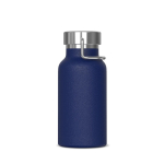 Botella de acero inoxidable con recubrimiento de polvo 350ml color azul oscuro