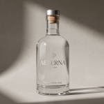 Botella de cristal con tapón de aluminio y capacidad de 750ml color transparente quinta vista