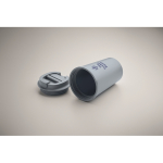 Vaso de doble pared hecho de maíz con capacidad de 350ml color negro mate cuarta vista