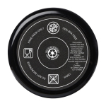 Vaso con pajita con aislamiento de aire de doble pared 1,2L color negro tercera vista