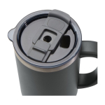 Vaso de doble pared de cobre con aislamiento al vacío y pajita 1,2L color gris vista detalle 1