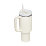 Vaso Stanley Quencher H2.0 de acero con tapa FlowState™ 1,2L color arena segunda vista