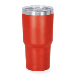 Vaso térmico de acero inoxidable con dosificador en la tapa 530ml color rojo primera vista