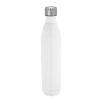 Botella de acero inoxidable ideal para sublimar de doble pared 1L color blanco primera vista