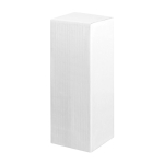 Botella de acero inoxidable ideal para sublimar de doble pared 1L color blanco en caja