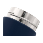 Botella de acero inoxidable reciclado doble pared 750ml Ocean Bottle color azul marino vista detalle 2