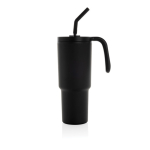 Vaso térmico de acero inoxidable reciclado antigoteo de 900ml color negro segunda vista