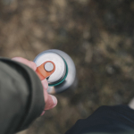 Botella térmica de acero inoxidable con asa Black+Blum 750ml color turquesa