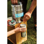 Vaso térmico de aceor inoxidable con antigoteo Black+Blum 600ml color verde oliva