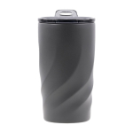 Vaso térmico de acero inoxidable con interior de cerámica 400ml color grafito primera vista