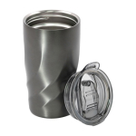 Vaso térmico antifugas de acero inoxidable reciclado BrandCharger 400ml quinta vista