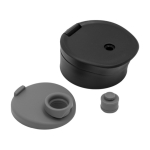 Botella de acero inoxidable apta para lavavajillas BrandCharger 1L séptima vista