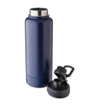 Botella de acero inoxidable con compartimiento debajo 1L octava vista