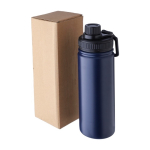 Botella de acero inoxidable con pico de rosca y asa 500ml novena vista