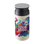 Botella de acero inoxidable de doble pared con acabado mate 350ml tercera vista