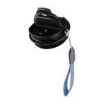 Vaso térmico de acero inoxidable con correa a juego y tapa negra 500ml segunda vista