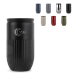 Vaso térmico de acero inoxidable con tapa de botón 320 ml