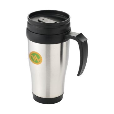 Taza isotérmica para empresas negra