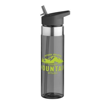 Botellas con logo tritán gris