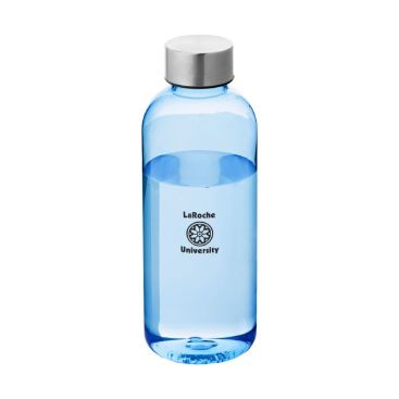 Botellas tritán publicidad azul