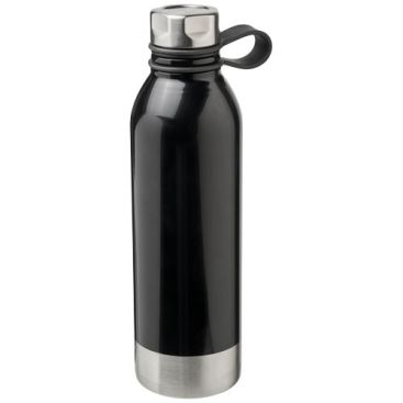 Botella grande acero personalizable negro