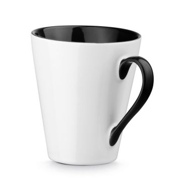 Tazas con diseño original color negro
